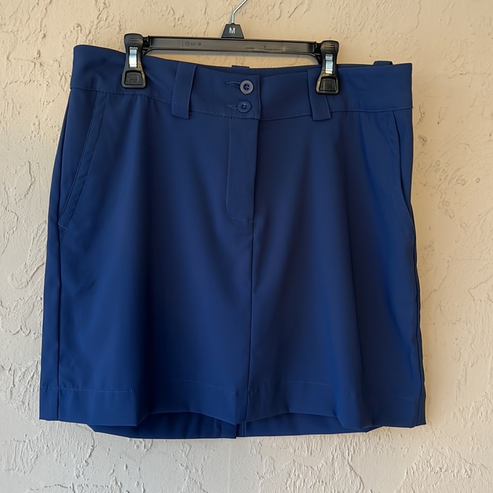 Nike pro tennis golf skort size 6 coral, orange, blue navy blue 6 pairs - Picture 5 of 8